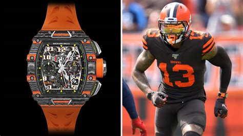 odell beckham richard mille watch price|obj watch in game.